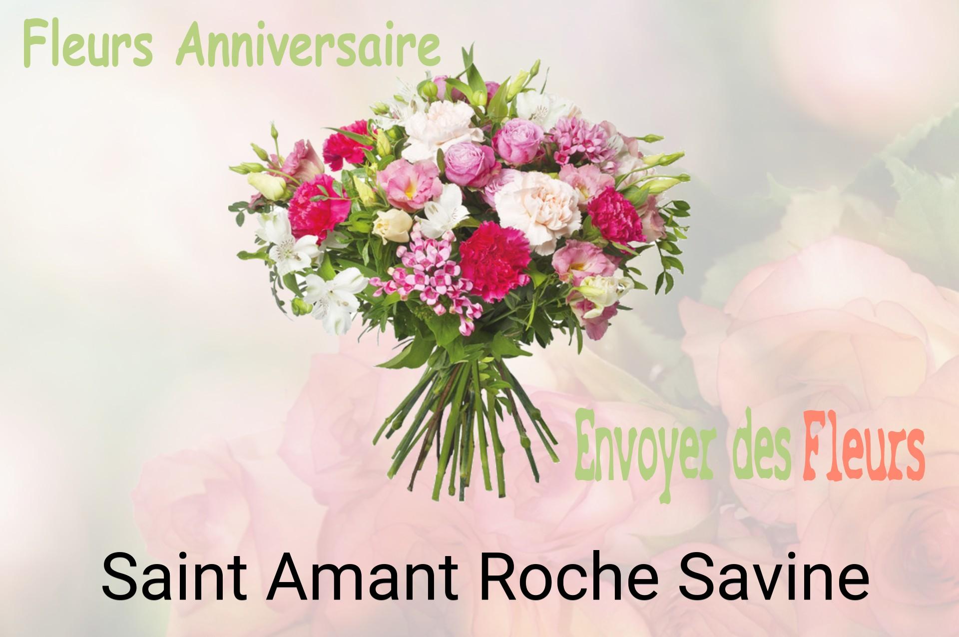 Bouquet de fleurs d’anniversaire livré à Saint-Amant-Roche-Savine