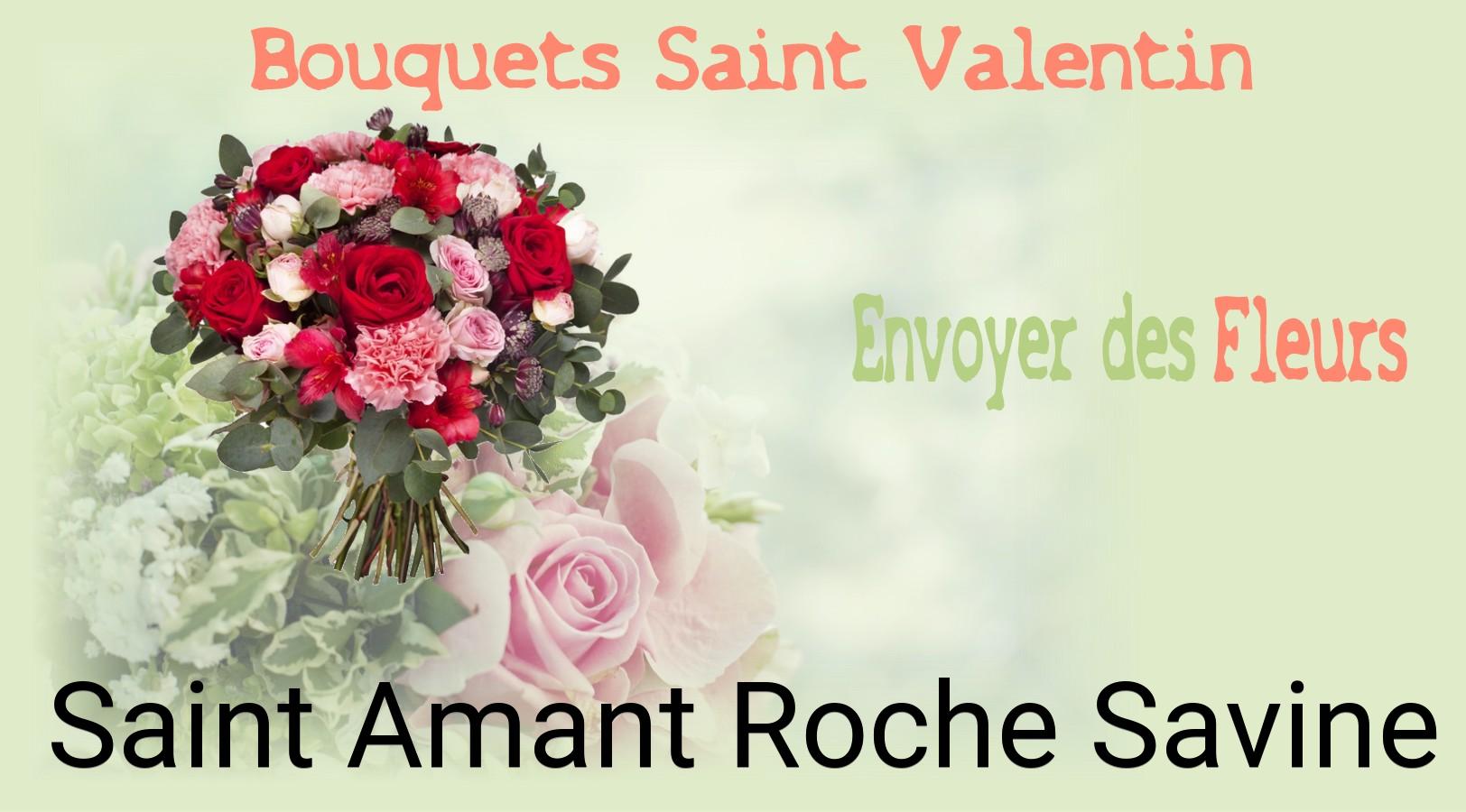 Roses de Saint-Valentin livrées à Saint-Amant-Roche-Savine